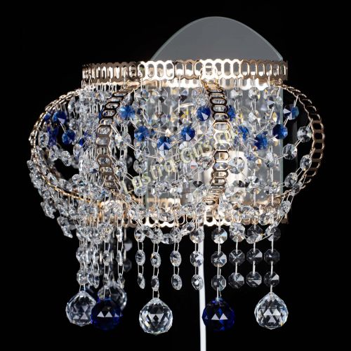 Бра Альфа №2 синяя в Магнитогорске Гусь Хрустальный