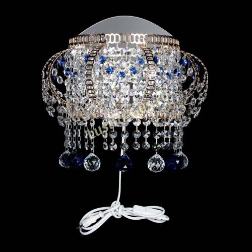 Бра Альфа №2 синяя в Магнитогорске Гусь Хрустальный