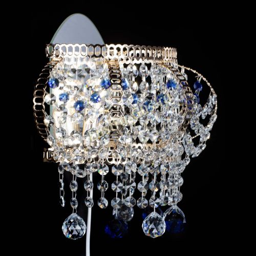 Бра Альфа №2 синяя в Магнитогорске Гусь Хрустальный