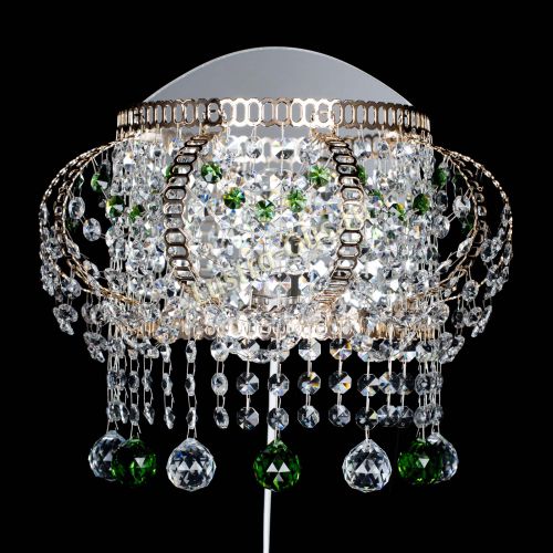 Бра Альфа №2 зеленая в Магнитогорске Гусь Хрустальный