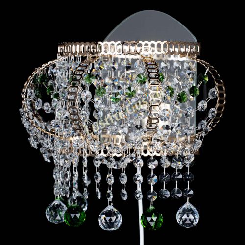 Бра Альфа №2 зеленая в Магнитогорске Гусь Хрустальный