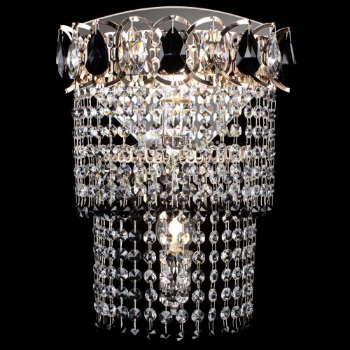 Бра Астра №2 оптикон черная в Магнитогорске Гусь Хрустальный