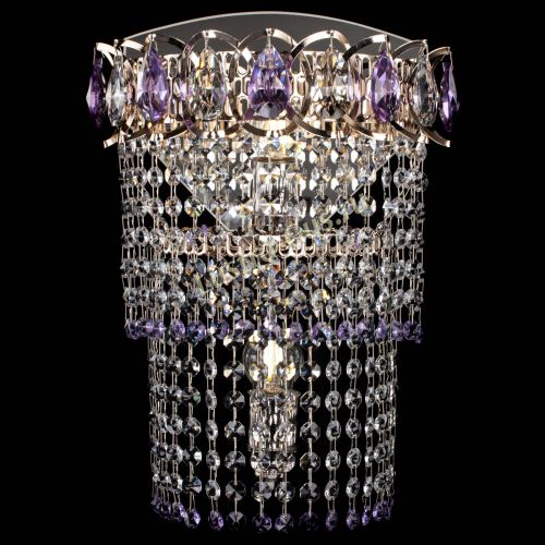 Бра Астра №2 оптикон фиолетовая в Магнитогорске Гусь Хрустальный