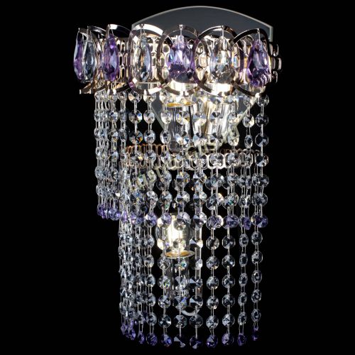 Бра Астра №2 оптикон фиолетовая в Магнитогорске Гусь Хрустальный