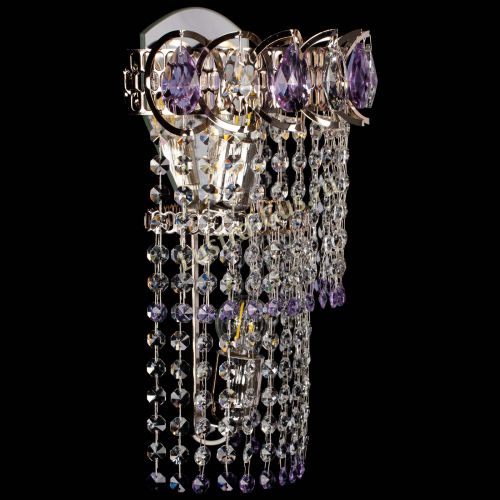 Бра Астра №2 оптикон фиолетовая в Магнитогорске Гусь Хрустальный