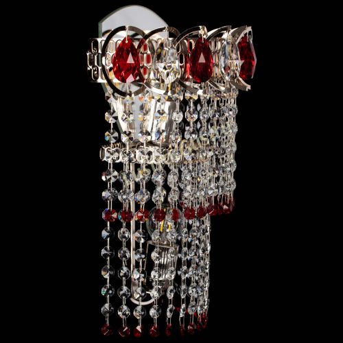 Бра Астра №2 оптикон красная в Магнитогорске Гусь Хрустальный