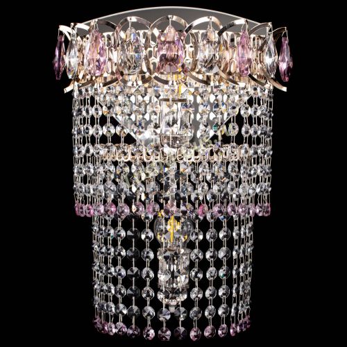 Бра Астра №2 оптикон розовая в Магнитогорске Гусь Хрустальный