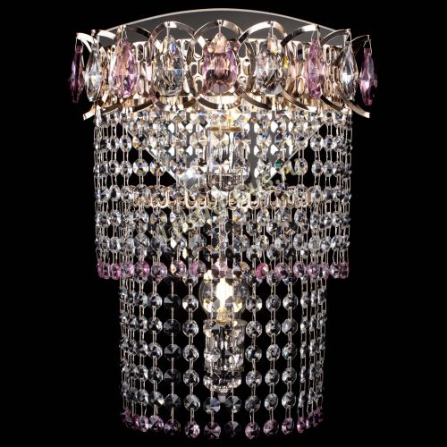 Бра Астра №2 оптикон розовая в Магнитогорске Гусь Хрустальный