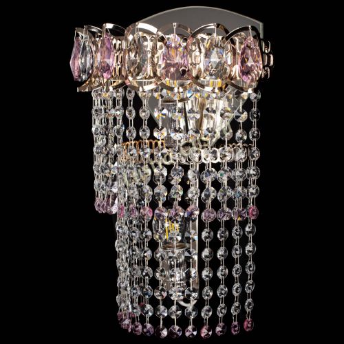 Бра Астра №2 оптикон розовая в Магнитогорске Гусь Хрустальный