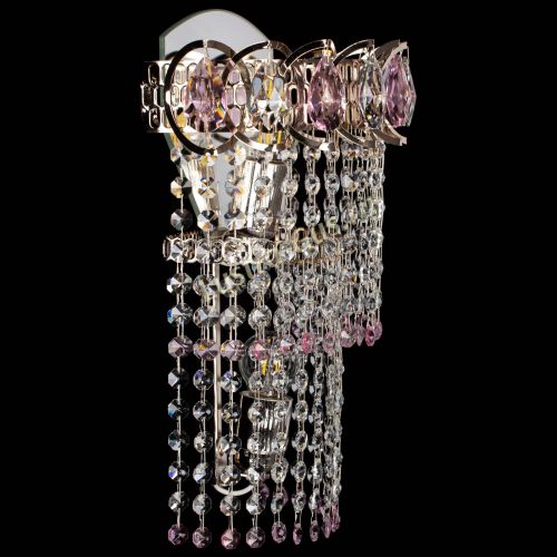 Бра Астра №2 оптикон розовая в Магнитогорске Гусь Хрустальный