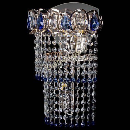 Бра Астра №2 оптикон синяя в Магнитогорске Гусь Хрустальный