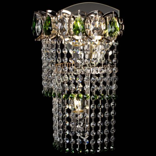 Бра Астра №2 оптикон зеленая в Магнитогорске Гусь Хрустальный