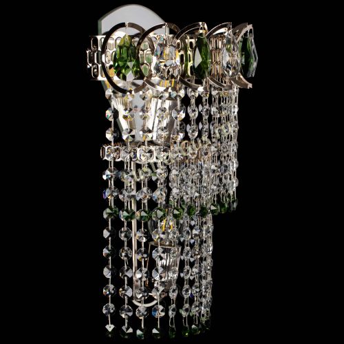 Бра Астра №2 оптикон зеленая в Магнитогорске Гусь Хрустальный