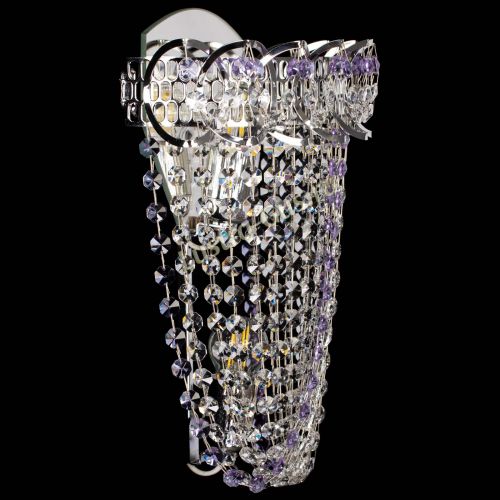 Бра Астра ажур №2 фиолетовая в Магнитогорске Гусь Хрустальный