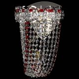 Бра Астра ажур №2 красная в Магнитогорске