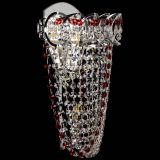 Бра Астра ажур №2 красная в Магнитогорске