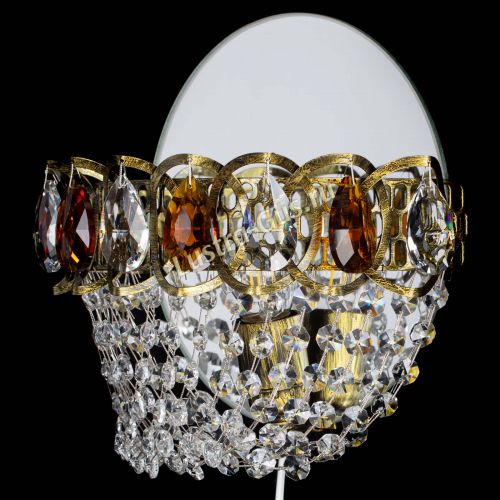 Бра Астра ажур под бронзу чайная в Магнитогорске Гусь Хрустальный