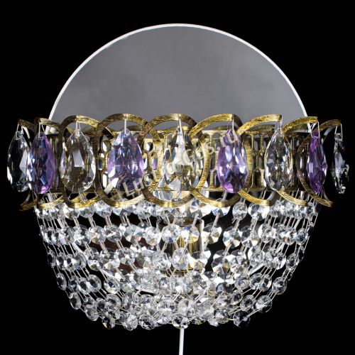 Бра Астра ажур под бронзу фиолетовая в Магнитогорске Бра Астра ажур под бронзу фиолетовая в Магнитогорске