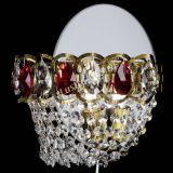 Бра Астра ажур под бронзу красная в Магнитогорске