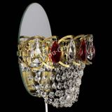 Бра Астра ажур под бронзу красная в Магнитогорске