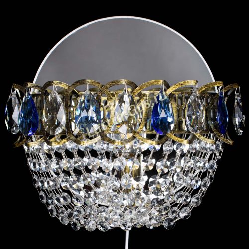 Бра Астра ажур под бронзу синяя в Магнитогорске Бра Астра ажур под бронзу синяя в Магнитогорске