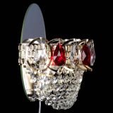 Бра Астра ажур красная в Магнитогорске