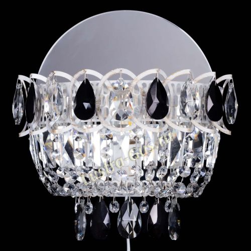 Бра Астра Черная белая в Магнитогорске Гусь Хрустальный