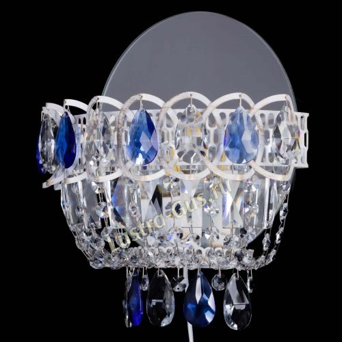 Бра Астра Синяя белая в Магнитогорске Гусь Хрустальный