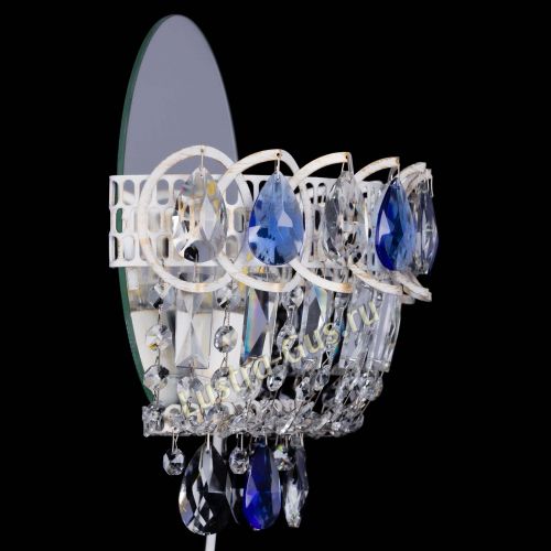 Бра Астра Синяя белая в Магнитогорске Гусь Хрустальный