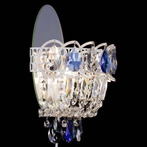 Бра Астра Синяя белая в Магнитогорске Гусь Хрустальный