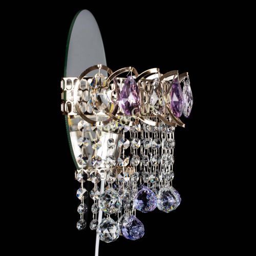 Бра Астра Капель шар 30 Фиолетовая в Магнитогорске Гусь Хрустальный