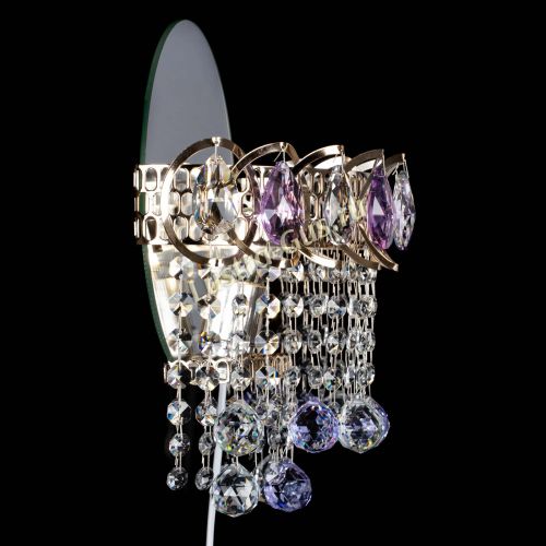 Бра Астра Капель шар 30 Фиолетовая в Магнитогорске Гусь Хрустальный