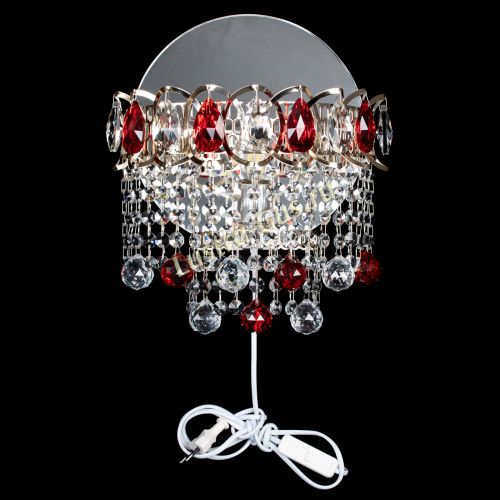 Бра Астра Капель шар 30 Красная в Магнитогорске Гусь Хрустальный