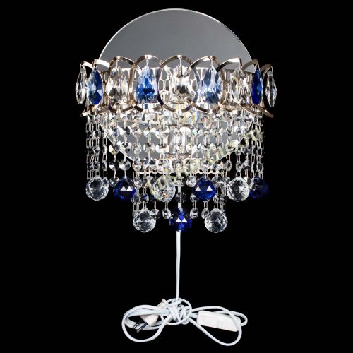 Бра Астра Капель шар 30 Синяя в Магнитогорске Гусь Хрустальный