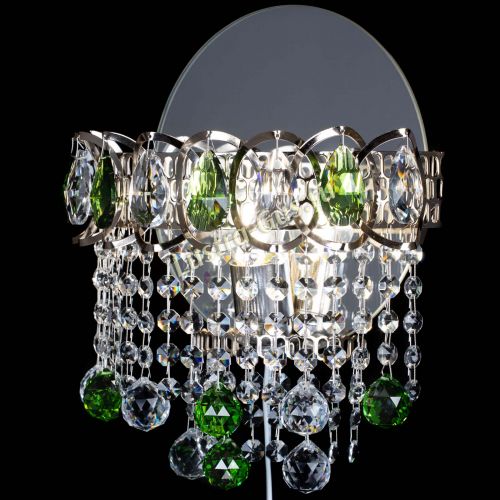 Бра Астра Капель шар 30 Зеленая в Магнитогорске Гусь Хрустальный