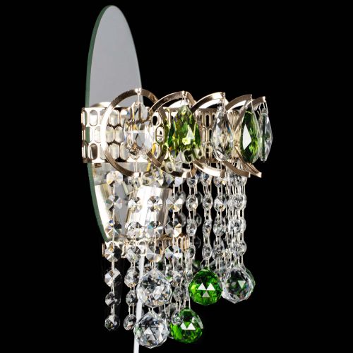 Бра Астра Капель шар 30 Зеленая в Магнитогорске Гусь Хрустальный