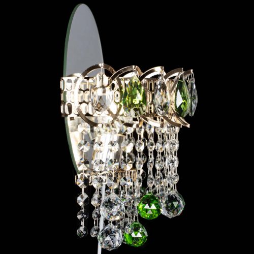 Бра Астра Капель шар 30 Зеленая в Магнитогорске Гусь Хрустальный