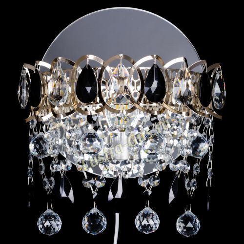 Бра Астра Паутинка черная в Магнитогорске Гусь Хрустальный