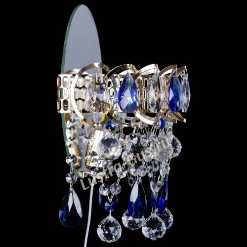 Бра Астра Паутинка синяя в Магнитогорске Гусь Хрустальный