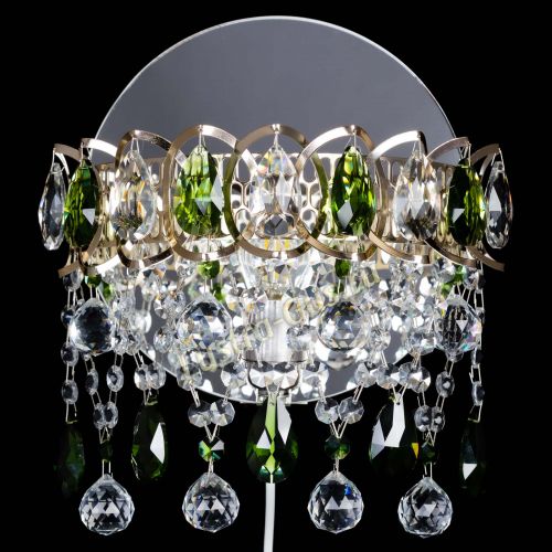 Бра Астра Паутинка зеленая в Магнитогорске Гусь Хрустальный