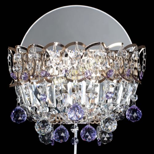 Бра Астра пластинка шар Фиолетовая в Магнитогорске Бра Астра пластинка шар Фиолетовая в Магнитогорске