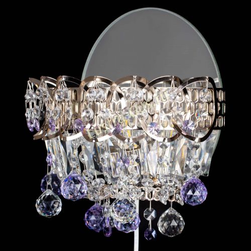 Бра Астра пластинка шар Фиолетовая в Магнитогорске Гусь Хрустальный