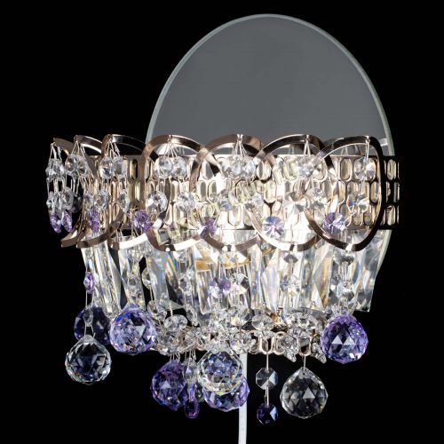 Бра Астра пластинка шар Фиолетовая в Магнитогорске Гусь Хрустальный