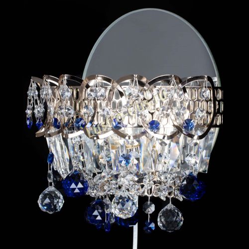 Бра Астра пластинка шар Синяя в Магнитогорске Гусь Хрустальный