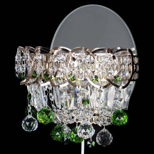 Бра Астра пластинка шар Зеленая в Магнитогорске Гусь Хрустальный