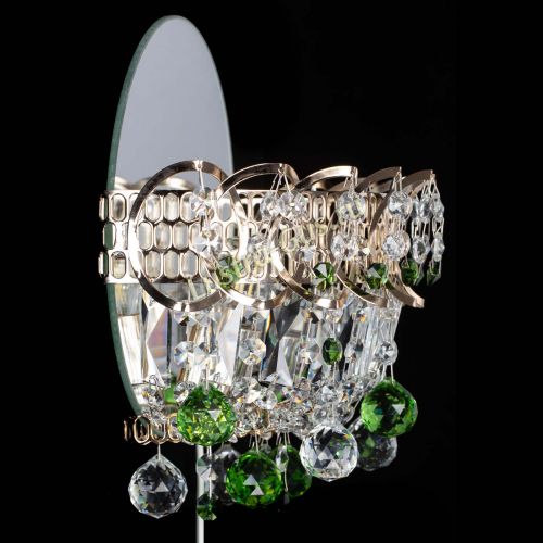 Бра Астра пластинка шар Зеленая в Магнитогорске Гусь Хрустальный