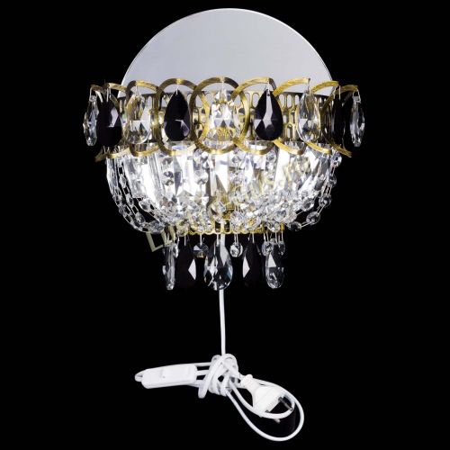 Бра Астра Черная под бронзу в Магнитогорске Гусь Хрустальный