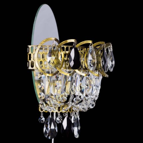 Бра Астра Черная под бронзу в Магнитогорске Гусь Хрустальный