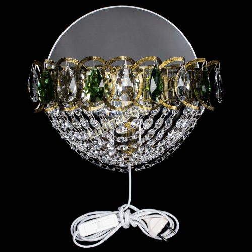 Бра Астра Сетка под бронзу Зеленая в Магнитогорске Гусь Хрустальный