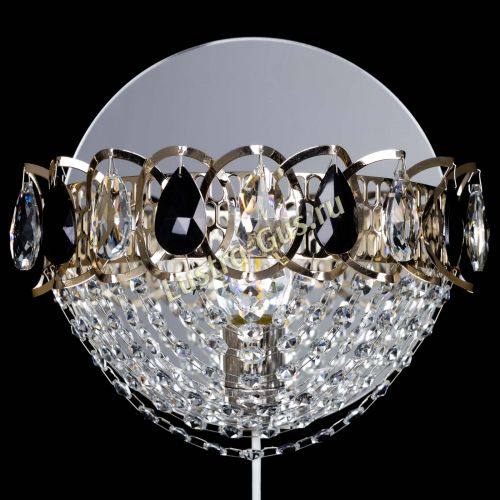 Бра Астра Сетка черная в Магнитогорске Гусь Хрустальный